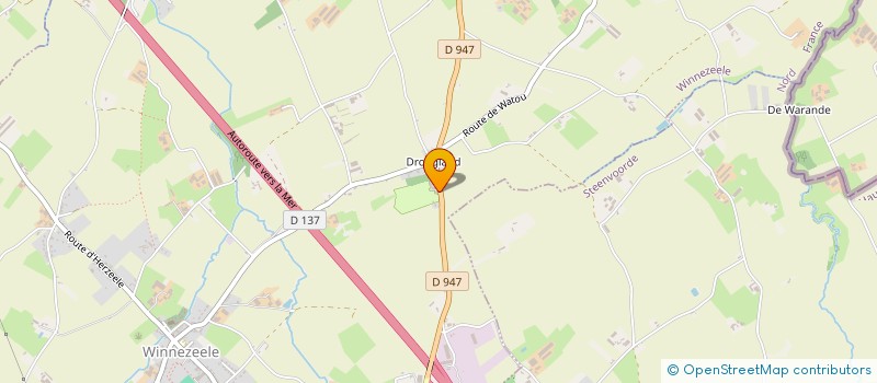 localisation de l'entreprise SCI PARC ACTIVITES ECONOMIQUES PAE  WINNEZEELE