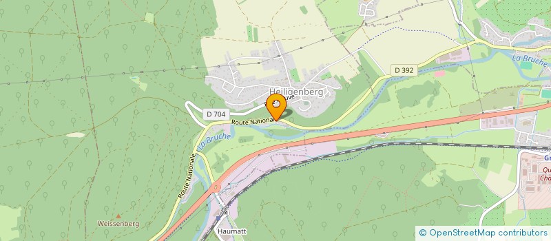 localisation de l'entreprise SCI PARC CENTRAL OBERNAI  HEILIGENBERG