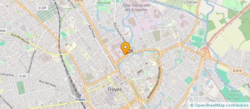 localisation de l'entreprise SCI PARC DES FILLES-DIEU à TROYES