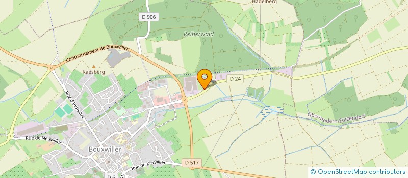 localisation de l'entreprise SCI PARC DES FORGES  BOUXWILLER