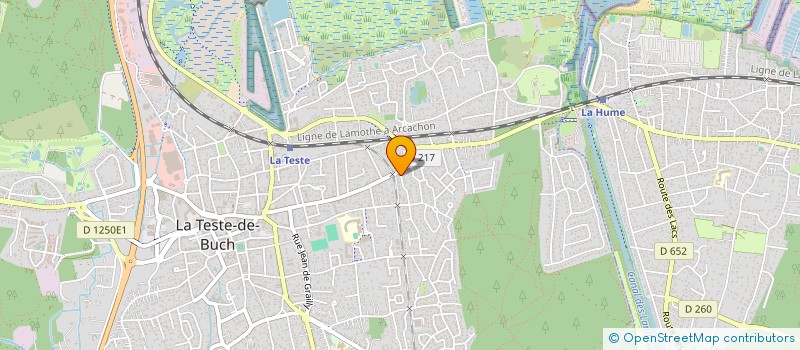 localisation de l'entreprise SCI PARC II à LA TESTE-DE-BUCH