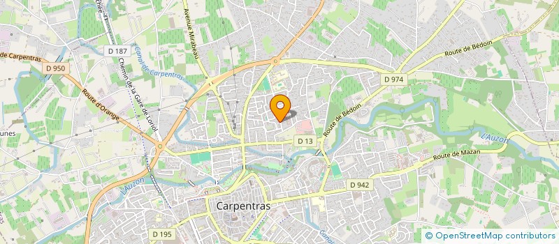 localisation de l'entreprise SCI PARC IMMOBILIER  CARPENTRAS