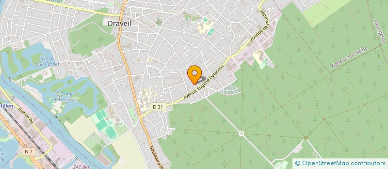localisation de l'entreprise SCI PARC IMMOBILIER DES PEREIRA PIP à DRAVEIL