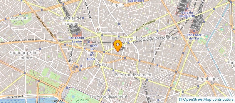 localisation de l'entreprise SCI PARC LOGISTIQUE MAISONNEUVE 2  PARIS