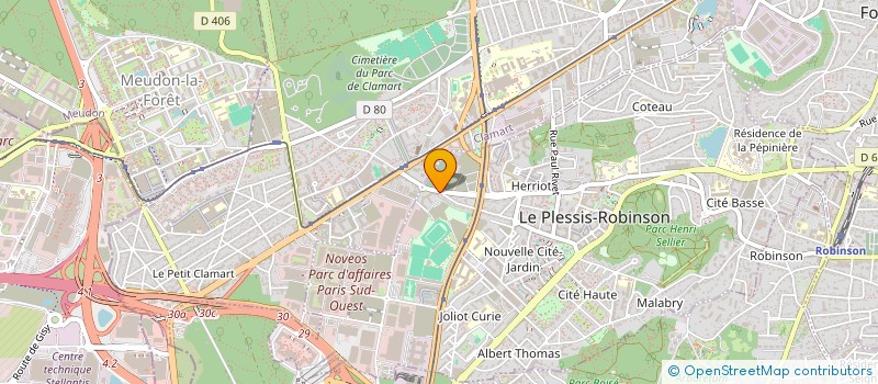 localisation de l'entreprise SCI PARC MONCEAU PARIS 8EME à LE PLESSIS-ROBINSON