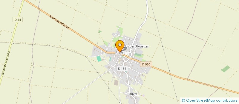localisation de l'entreprise SCI PARCA à BONDAROY