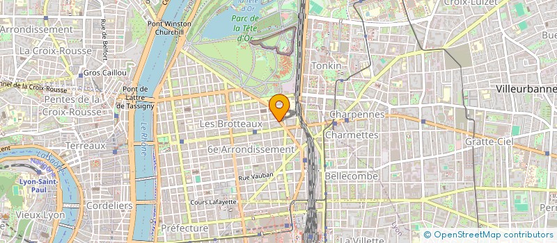 localisation de l'entreprise SCI PARCODENT  LYON