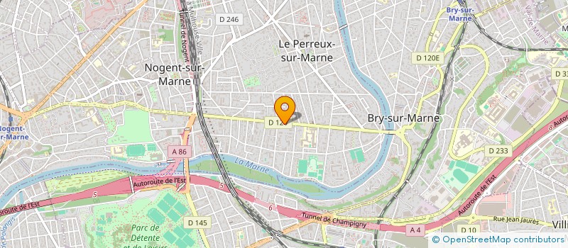 localisation de l'entreprise SCI PARCOLA GESTION ADMINISTRATION  LE PERREUX-SUR-MARNE
