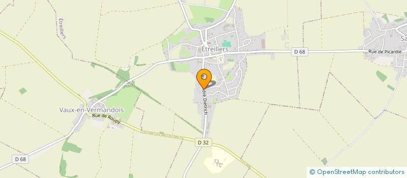 localisation de l'entreprise SCI PARDE  ETREILLERS