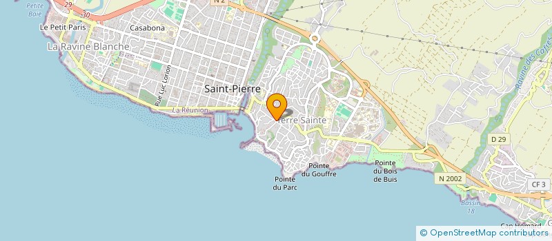 localisation de l'entreprise SCI PARDES à SAINT-PIERRE
