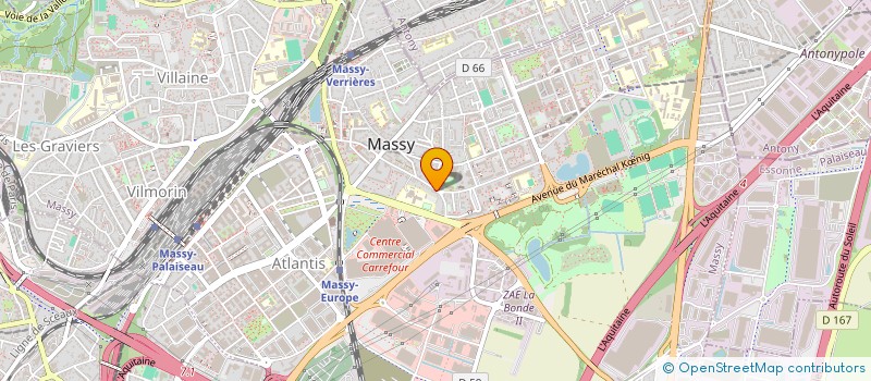 localisation de l'entreprise SCI PARDESS  MASSY
