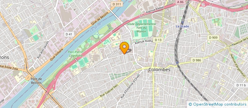 localisation de l'entreprise SCI PARDIMMO à COLOMBES