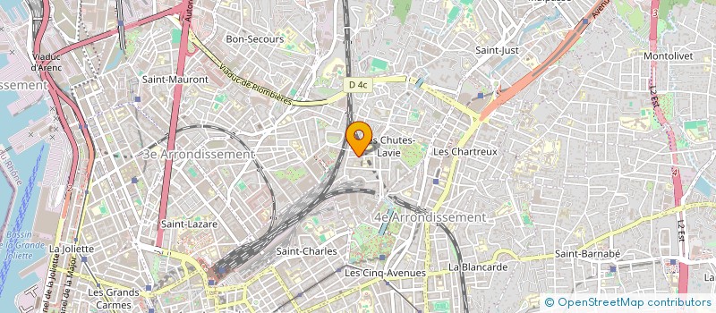 localisation de l'entreprise SCI PARDIMMO à MARSEILLE