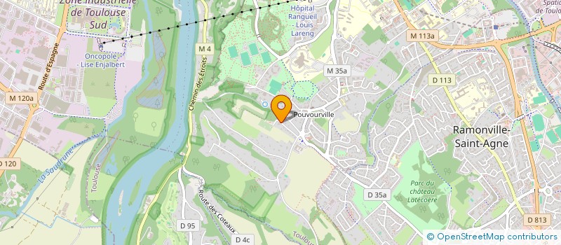 localisation de l'entreprise SCI PARDO  TOULOUSE