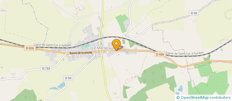 localisation de l'entreprise SCI PARDY à LE MERLERAULT