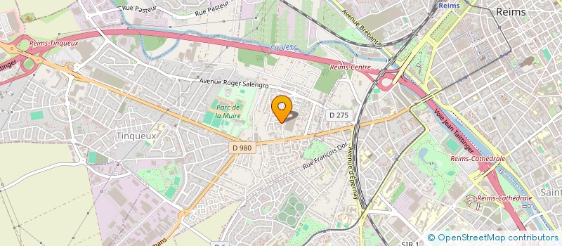 localisation de l'entreprise SCI PARE  TINQUEUX