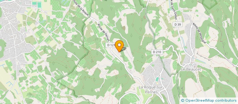 localisation de l'entreprise SCI PARE  LA ROQUE-SUR-PERNES