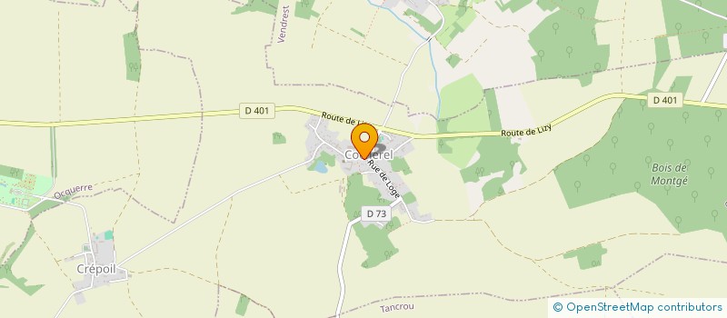 localisation de l'entreprise SCI PAREL  COCHEREL