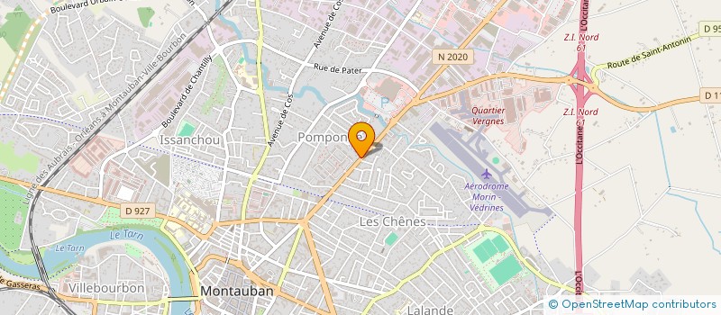 localisation de l'entreprise SCI PARENTHESE  MONTAUBAN