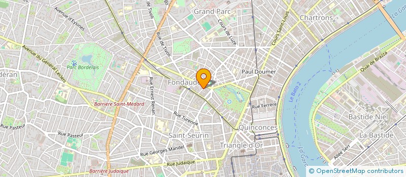 localisation de l'entreprise SCI PARENTHESE  SAUCATS