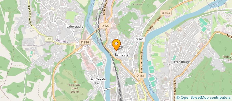 localisation de l'entreprise SCI PARENTS  CAHORS