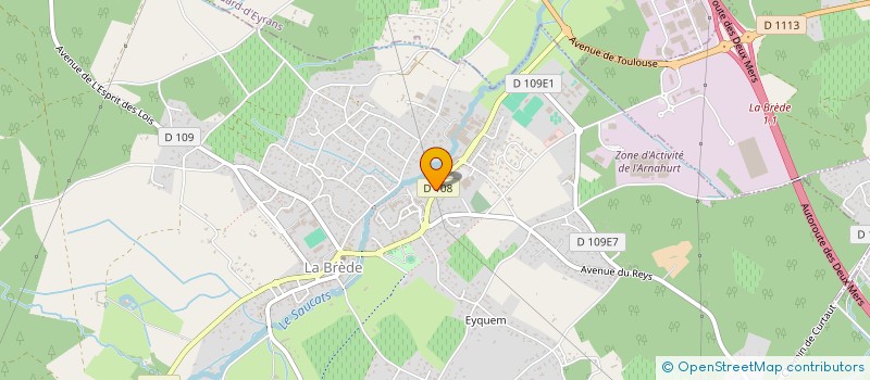 localisation de l'entreprise SCI PAREPA  LA BREDE