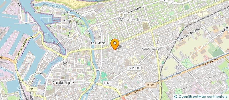 localisation de l'entreprise SCI PARESYS DUFOUR à DUNKERQUE