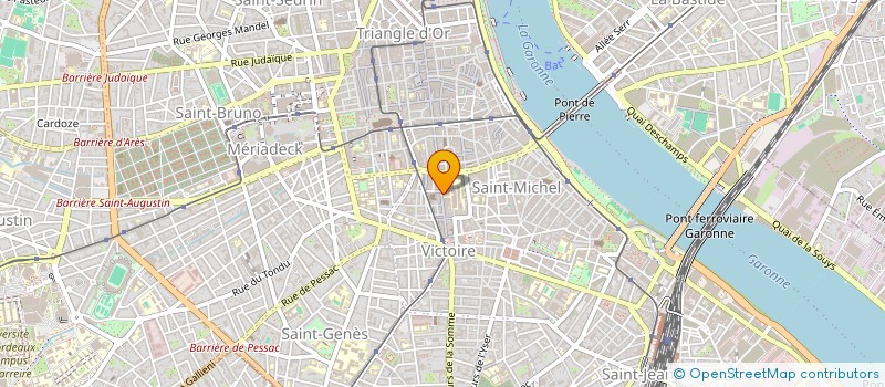 localisation de l'entreprise SCI PARETO  BORDEAUX