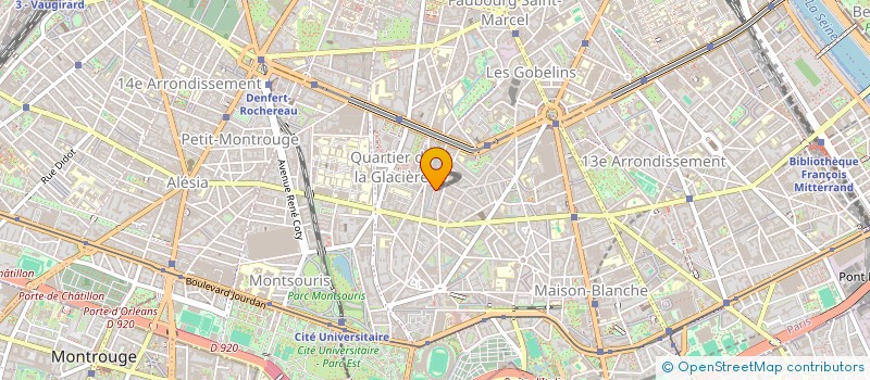 localisation de l'entreprise SCI PARGEOIS à PARIS