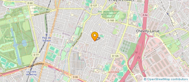 localisation de l'entreprise SCI PARGNOLE 20  L'HAY-LES-ROSES