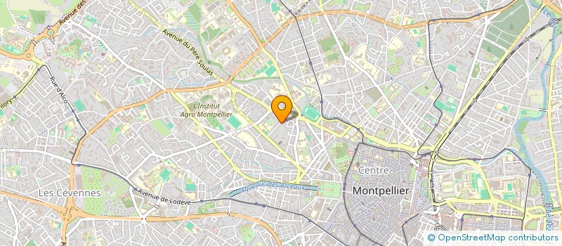 localisation de l'entreprise SCI PARI à MONTPELLIER