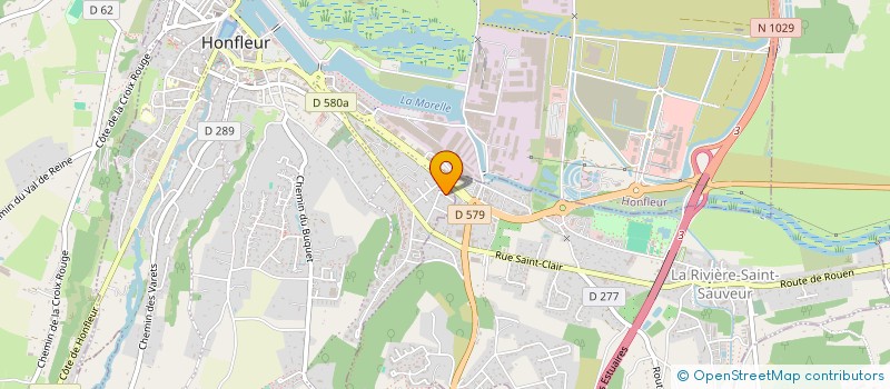 localisation de l'entreprise SCI PARI MEX à HONFLEUR