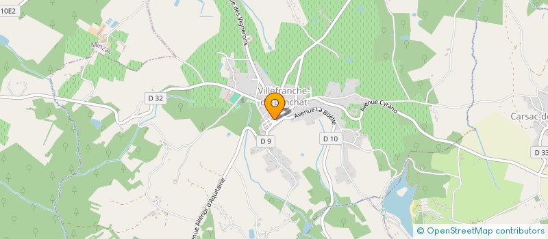 localisation de l'entreprise SCI PARIAUD DEVEZIS  VILLEFRANCHE-DE-LONCHAT