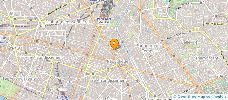 localisation de l'entreprise SCI PARIDICE  PARIS
