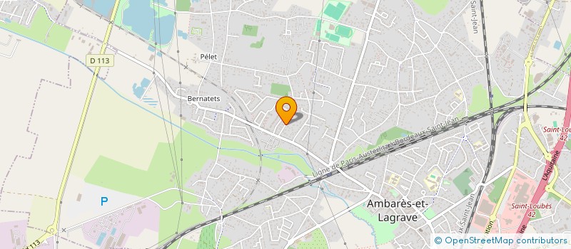 localisation de l'entreprise SCI PARIEL  AMBARES-ET-LAGRAVE