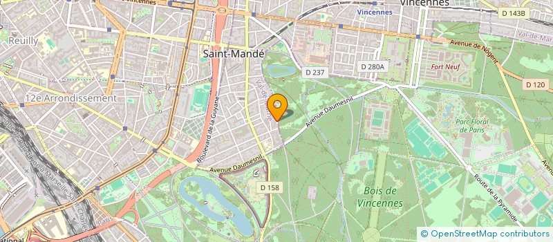 localisation de l'entreprise SCI PARIENTI IMMOBILIER à SAINT-MANDE