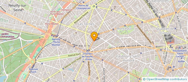 localisation de l'entreprise SCI PARINVEST  PARIS