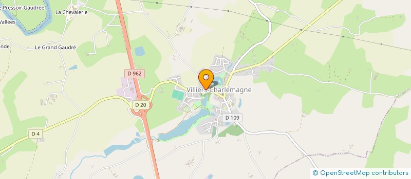 localisation de l'entreprise SCI PARIS 023 R DE TOUL  VILLIERS-CHARLEMAGNE