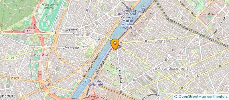 localisation de l'entreprise SCI PARIS 13  PARIS