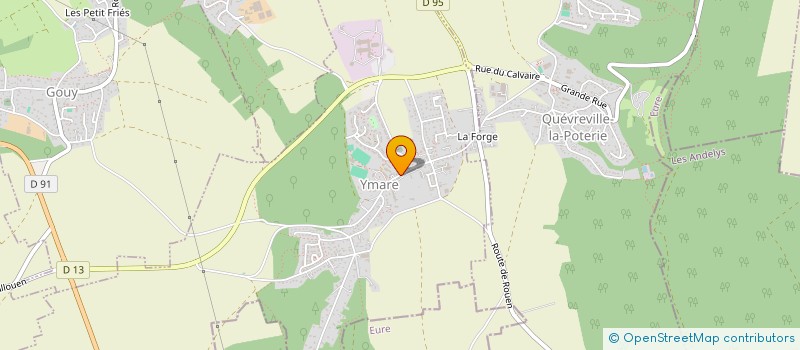 localisation de l'entreprise SCI PARIS 15  QUEVREVILLE-LA-POTERIE