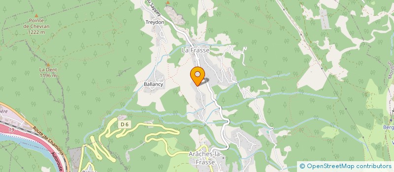 localisation de l'entreprise SCI PARIS 1718  ARACHES-LA-FRASSE