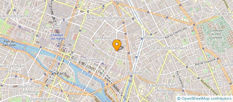 localisation de l'entreprise SCI PARIS 44 TURENNE  PARIS