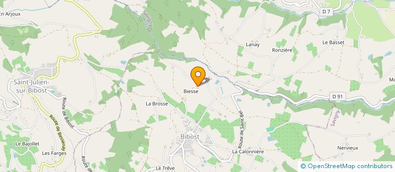 localisation de l'entreprise SCI PARIS ANTIBES  BIBOST