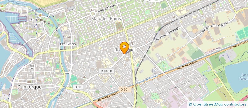 localisation de l'entreprise SCI PARIS BOUTIQUE à DUNKERQUE