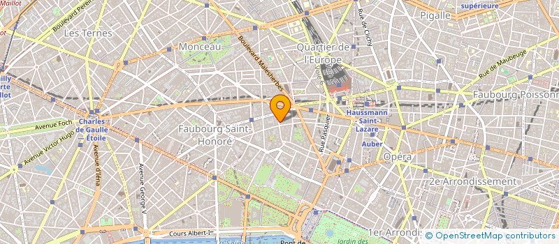 localisation de l'entreprise SCI PARIS CAMBACERES  PARIS