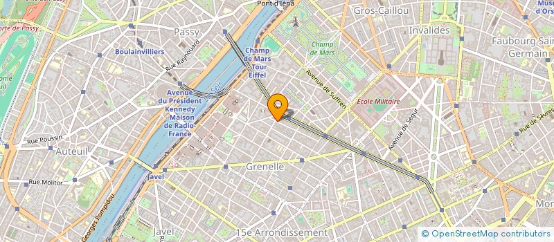 localisation de l'entreprise SCI PARIS CEVENNES  PARIS