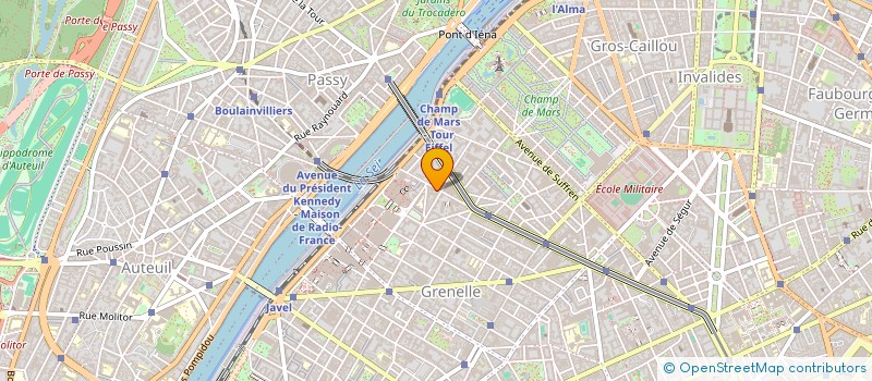 localisation de l'entreprise SCI PARIS DESAIX  PARIS