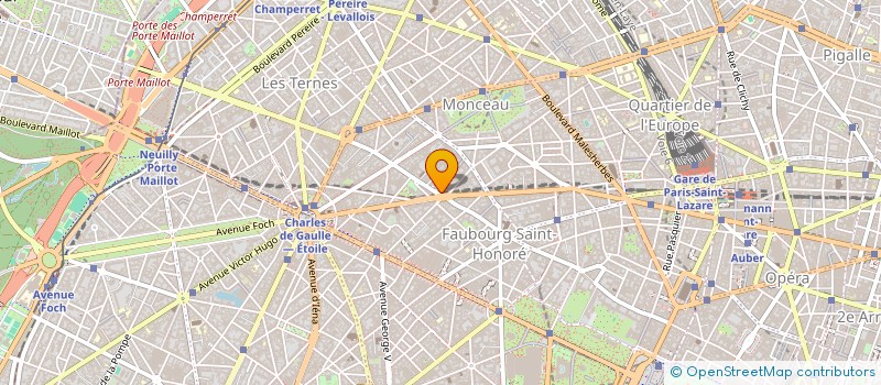 localisation de l'entreprise SCI PARIS HOCHE FRIEDLAND  PARIS