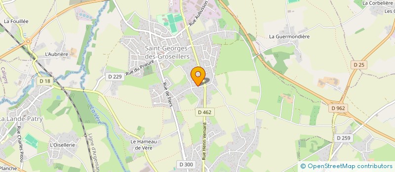 localisation de l'entreprise SCI PARIS IMMOBILIER à SAINT-GEORGES-DES-GROSEILLERS