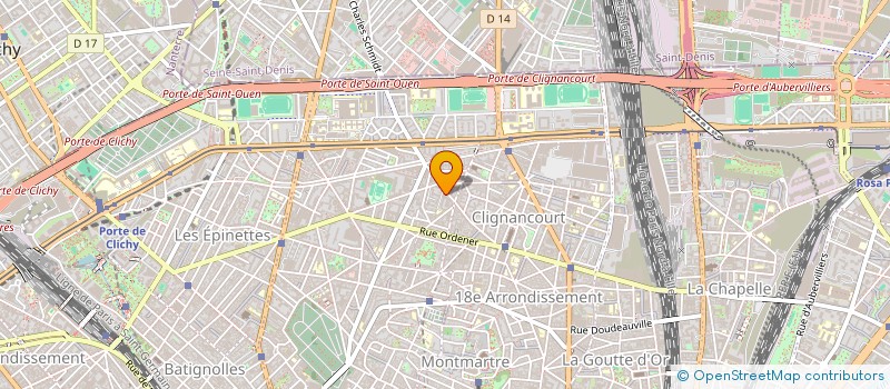 localisation de l'entreprise SCI PARIS INVEST  PARIS